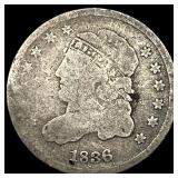 1836 Capped Bust Half Dime CLOSELY UNCIRCULATED