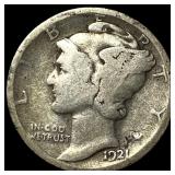 1921 Mercury Dime NICELY CIRCULATED