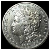 1886-S Silver Morgan Dollar CLOSELY UNCIRCULATED