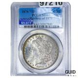 1878 7TF Morgan Silver Dollar PCGS MS63