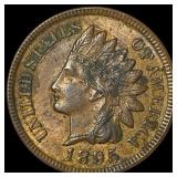 1895 Indian Head Cent NEARLY UNCIRCULATED