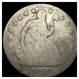 1860-S Silver Half Dollar LIGHTLY CIRCULATED