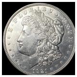 1921 Silver Morgan Dollar CHOICE BU
