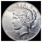 1926-S Silver Peace Dollar CLOSELY  UNCIRCULATED