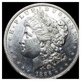 1886-S Morgan Silver Dollar CHOICE BU