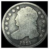 1831 Capped Bust Dime LIGHTLY CIRCULATED