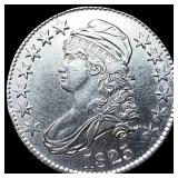 1825 Capped Bust Half Dollar CHOICE AU