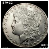 1879-CC Morgan Silver Dollar CLOSELY UNCIRCULATED