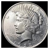 1923 Peace Silver Dollar CHOICE BU