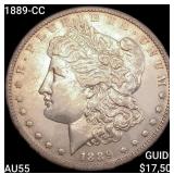 1889-CC Morgan Silver Dollar HIGH GRADE