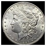 1897-S Morgan Silver Dollar