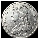 1838 Capped Bust Quarter ABOUT UNCIRCULATED