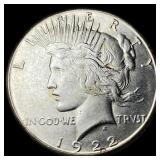 1922-S Silver Peace Dollar UNCIRCULATED