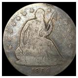 1860 Seated Liberty Half Dollar NICELY CIRCULATED
