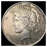 1922 Silver Peace Dollar UNCIRCULATED