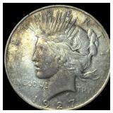 1927-D Peace Silver Dollar LIGHTLY CIRCULATED