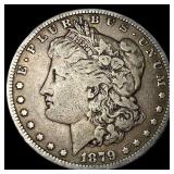 1879-S Rev 78 Silver Morgan Dollar NEARLY  UNCIRC