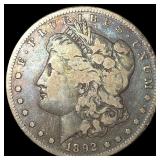 1892-CC Silver Morgan Dollar LIGHTLY CIRCULATED