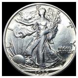 1935-S Silver Walking Liberty Half Dollar  CLOSEL