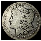 1894-O Silver Morgan Dollar NICELY CIRCULATED