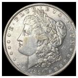 1890 Silver Morgan Dollar CHOICE AU