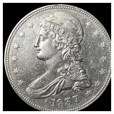 1837 Capped Bust Half Dollar CHOICE AU