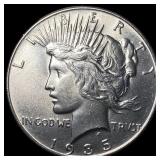 1935 Silver Peace Dollar CHOICE BU