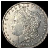 1885 Silver Morgan Dollar GEM BU