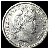 1916-S Silver Barber Dime UNCIRCULATED