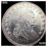 1806 Draped Bust Half Dollar CLOSELY UNCIRCULATED