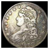 1833 Capped Bust Half Dollar NEARLY UNCIRCULATED