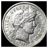 1911 Barber Dime CHOICE AU