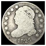 1825 Capped Bust Dime NICELY CIRCULATED
