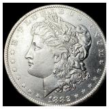1882-O Morgan Silver Dollar CHOICE AU