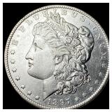 1897-O Silver Morgan Dollar CLOSELY  UNCIRCULATED