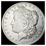 1891-O Morgan Silver Dollar NEARLY  UNCIRCULATED