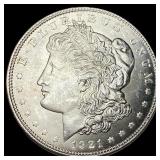1921 Silver Morgan Dollar GEM BU