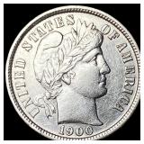 1900-S Silver Barber Dime UNCIRCULATED