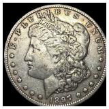1897-O Silver Morgan Dollar NEARLY  UNCIRCULATED