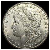 1921-S Silver Morgan Dollar CHOICE BU
