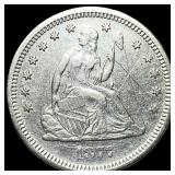 1877-S Silver Seated Liberty Quarter HIGH  GRADE