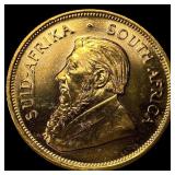 1984 South Africa 1oz Gold Krugerrand GEM BU
