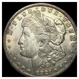 1921-S Silver Morgan Dollar CHOICE BU