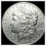 1892-CC Silver Morgan Dollar NEARLY  UNCIRCULATED