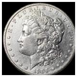 1896-S Silver Morgan Dollar CLOSELY UNCIRCULATED
