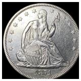 1871 Seated Liberty Half Dollar UNCIRCULATED