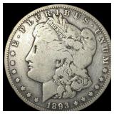 1893-O Silver Morgan Dollar LIGHTLY CIRCULATED