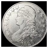 1828 Capped Bust Half Dollar CLOSELY UNCIRCULATED