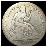 1855-O Silver Half Dollar NICELY CIRCULATED