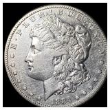 1884-S Silver Morgan Dollar ABOUT UNCIRCULATED